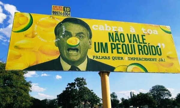 Banner Bolsonaro
